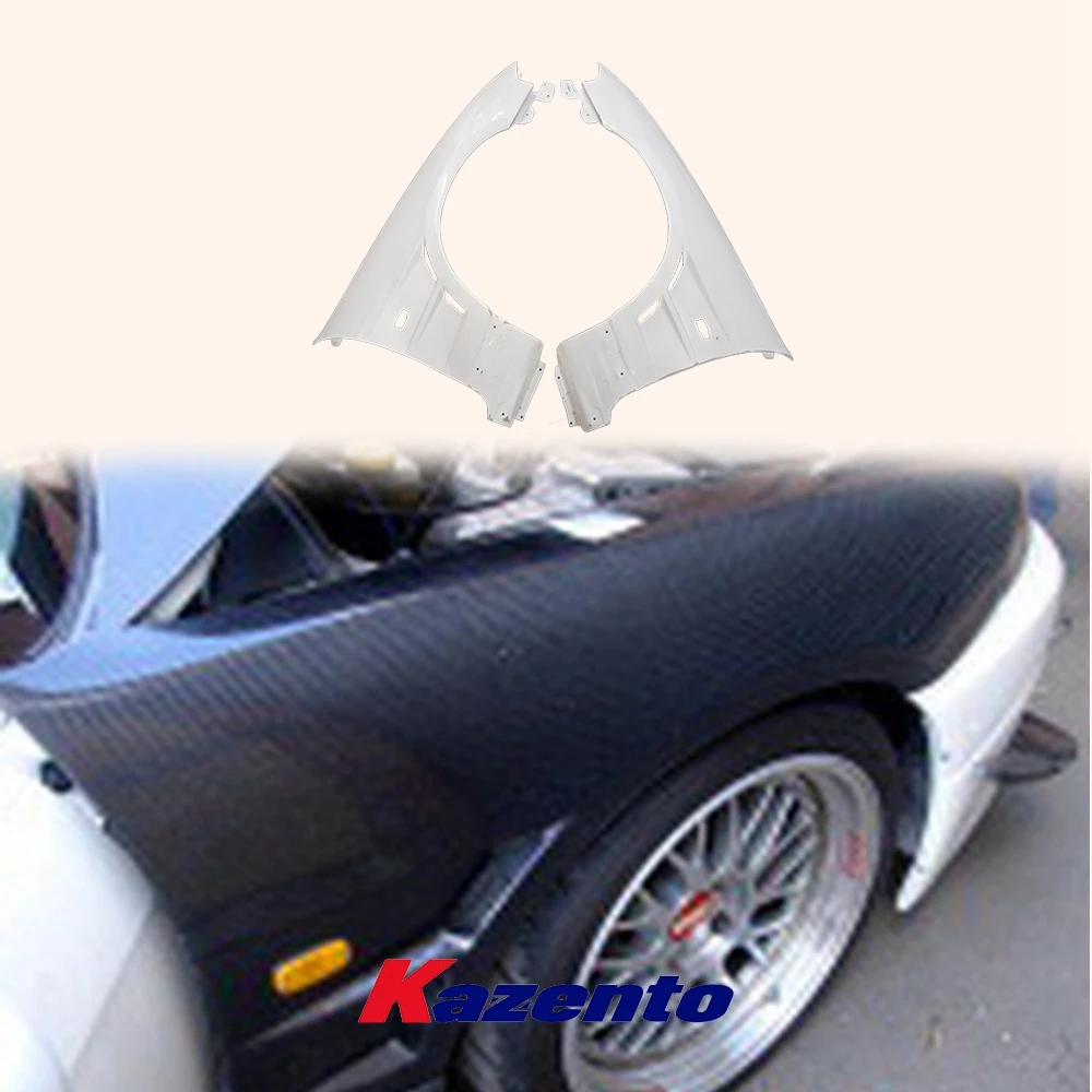 

Переднее вентилируемое крыло для Nissan Skyline R33 (только GTR) пара FRP OE Style Unpaint