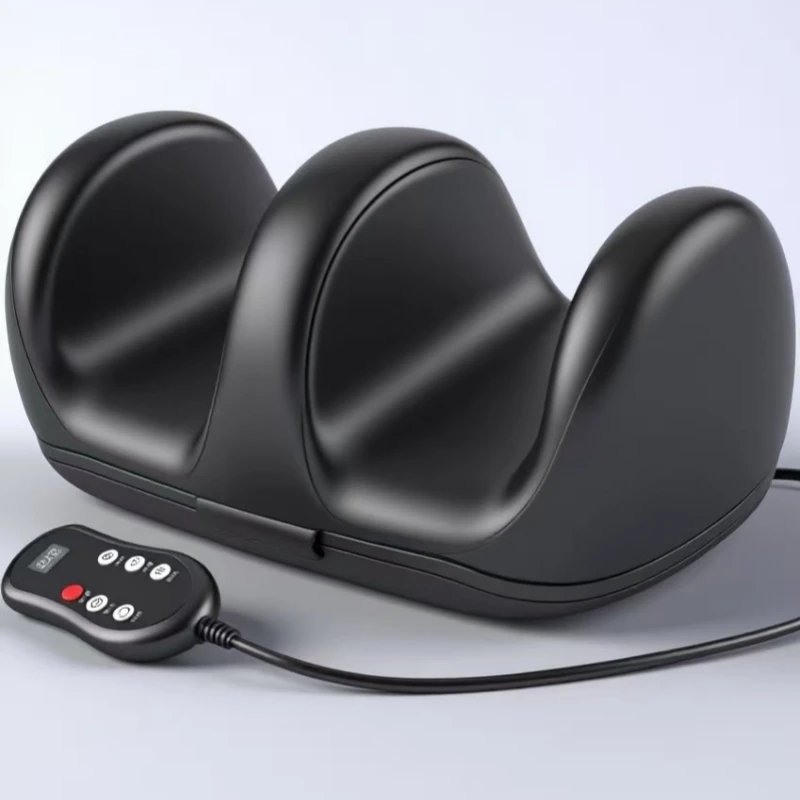 3D Shiatsu Foot Massager for Circulation Relax, Machine with Deep-Kneading Heat, Calf Massager,Ideal Gift for Mom Dad Friends