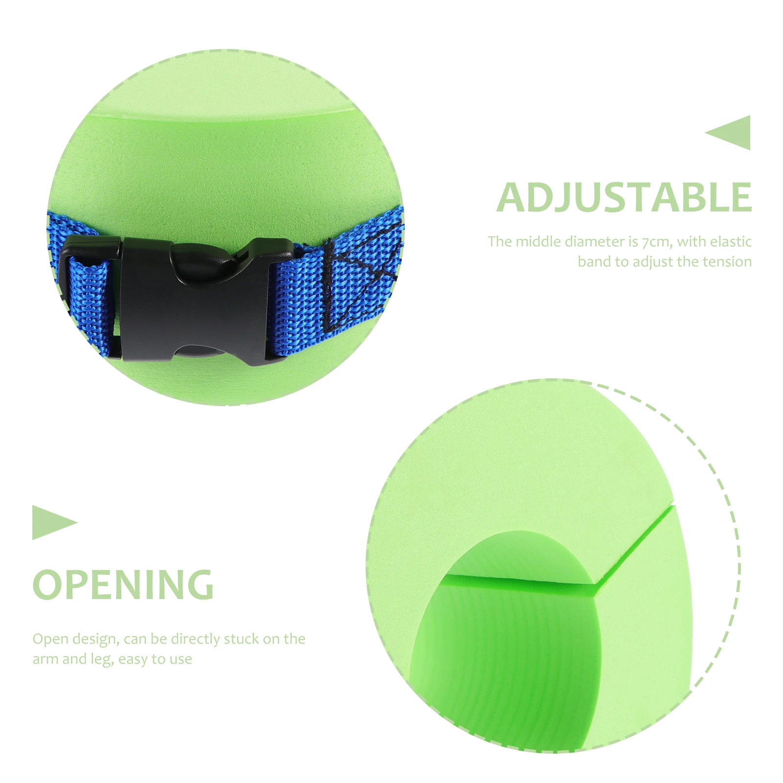 

Creative Swimming Arm Floats Eva Water Wings Thickened Floaties For Kids Adults Comfortable Safe Easy Use Learning Tool