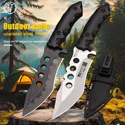 WPKOPYA USA high-end Tang style outdoor hunting knife, jungle adventure survival knife, camping EDC tool knife