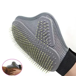 Pet Grooming Glove Hair Removal Brush Cat Dog Fur Hair Deshedding Gentle Efficient Dog Combs Pet Bathing Massage Products