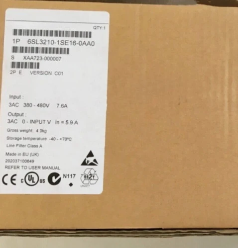 

Brand New 6SL3210-1SE16-0AA0 6ES7153-4BA00-0XB0 6ES7 214-1AG31-0XB0 6ES7152-1AA00-0AB0 Fast delivery