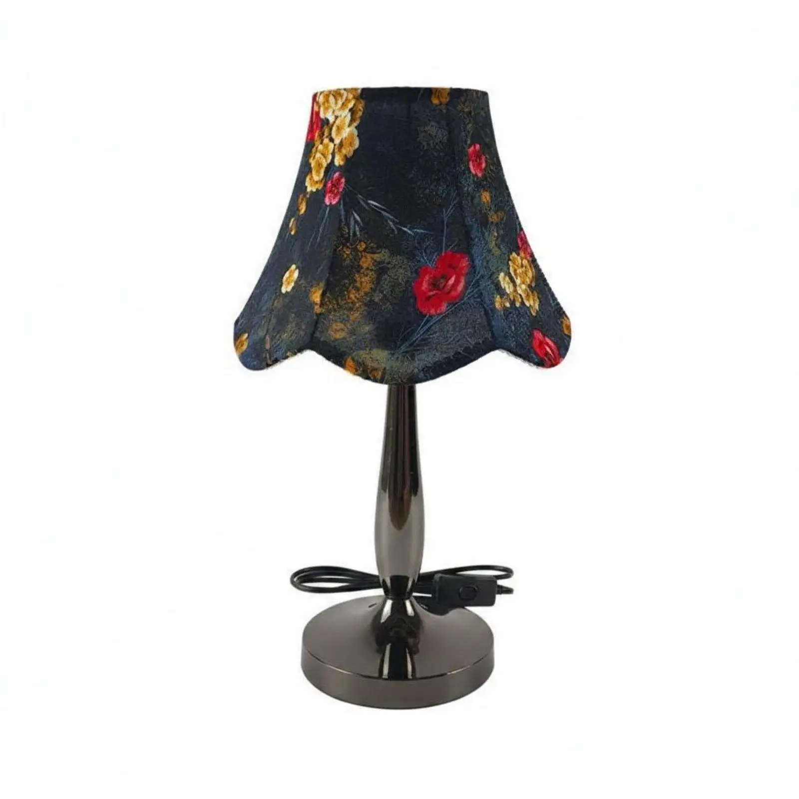 Fabric Night Light for Bedroom with Linen Shade Small Table Lamp Cozy Warm Glow for Nightstand Decor