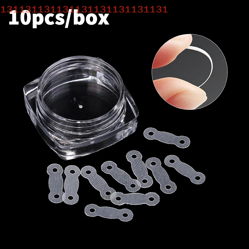 10개입 탄력 패치 스티커 교정 클립 브레이스 페디큐어 도구 내성발톱 치료 내성발톱 교정 도구