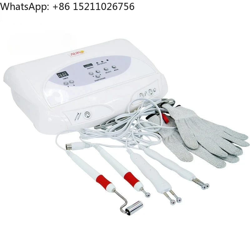 Au-8403 Galvanic BIO Face Lift Machine 2022 Microcurrent Gloves  Facial Toning Device