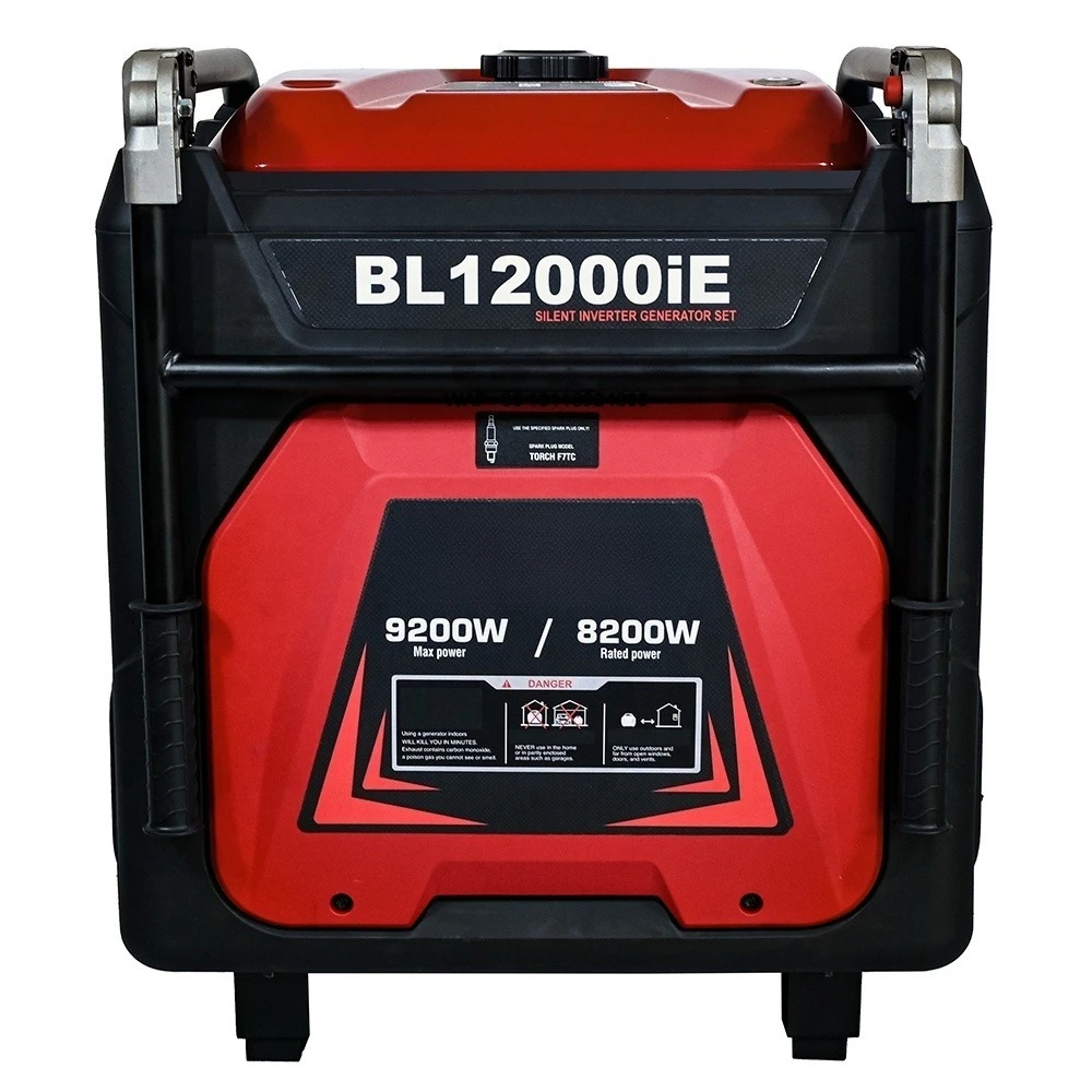Power Super Silent Inverter  Generator 8.2/9 kw Open Frame Type Optional