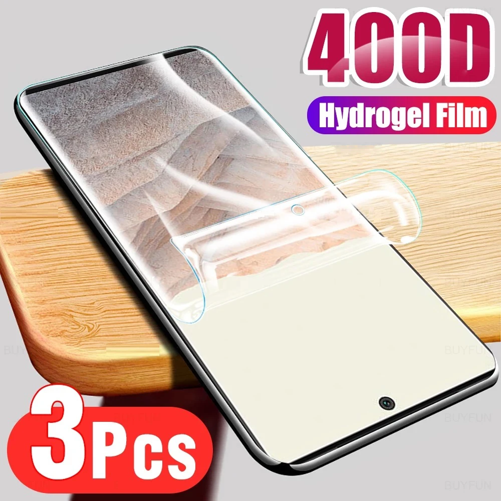 3PCS Full Hydrogel Film For Motorola G32 Screen Protector For Moto G32 G22 G52 G62 G82 E32 E20 E30 E40 G71 G51 Protective Film