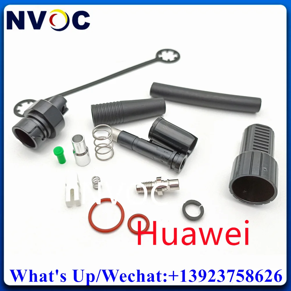 5Pcs IP67 Huawei/Corning Mini Waterproof Outdoor Fiber Optic Corning Empty Connector OptiTap Fiber Optic Jumper Adaptor/Adapter