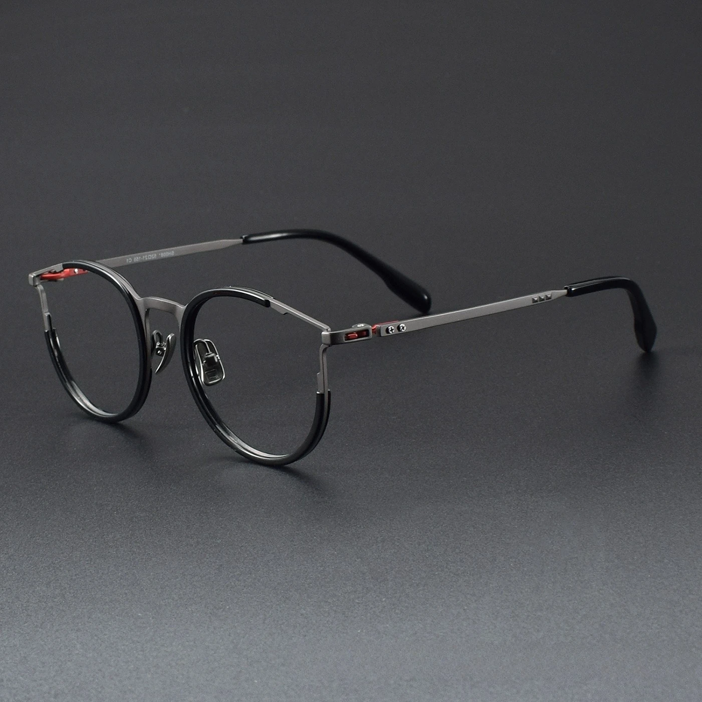 

Новая оправа для очков из ацетата и титана, ретро-стиль, роскошные круглые очки для мужчин и женщин, модные очки нестандартной формы, антибликовые очки с защитой от синего света.