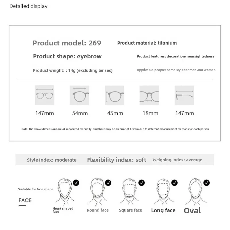SZTZX ريترو تنوعا التيتانيوم اللونية نظارات للقراءة الضوء الأزرق حجب قصر النظر نظارات النظارات الطبية التقدمية #6