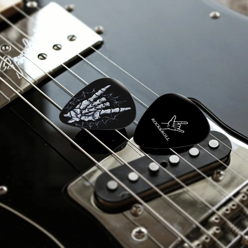 12 قطع الغيتار يختار 0.46 مللي متر 0.71 مللي متر 0.96 مللي متر Plectrum ABS قسط ل الصوتية الغيتار الكهربائي باس القيثارة Plectrums #6