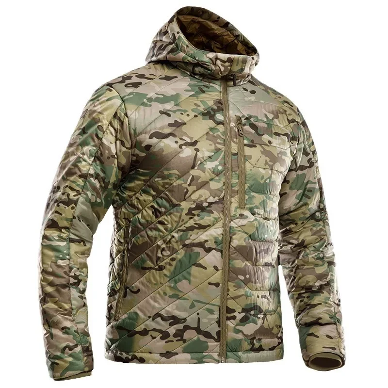 Chaquetas tácticas Multicam para hombre, Parkas de camuflaje impermeables y cálidas de invierno, abrigos para mujer, ropa de plumón