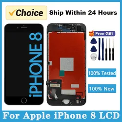 Factory Sale Mobile Phone Lcds For Apple iphone 8 Display Pantalla For iPhone 8 LCD Touch Digitizer Screen Assembly Replacement