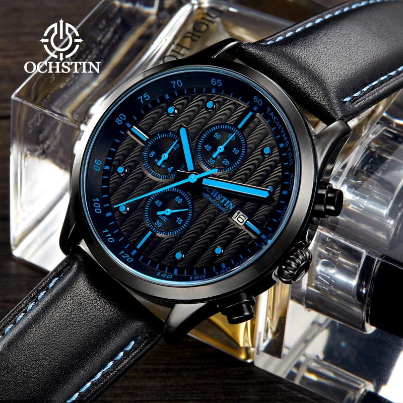 Ochstin 2024 New Avengers Chronology Series Casual Fashion Multi functional Quartz Movement Waterproof Watch Men's Quartz Watch