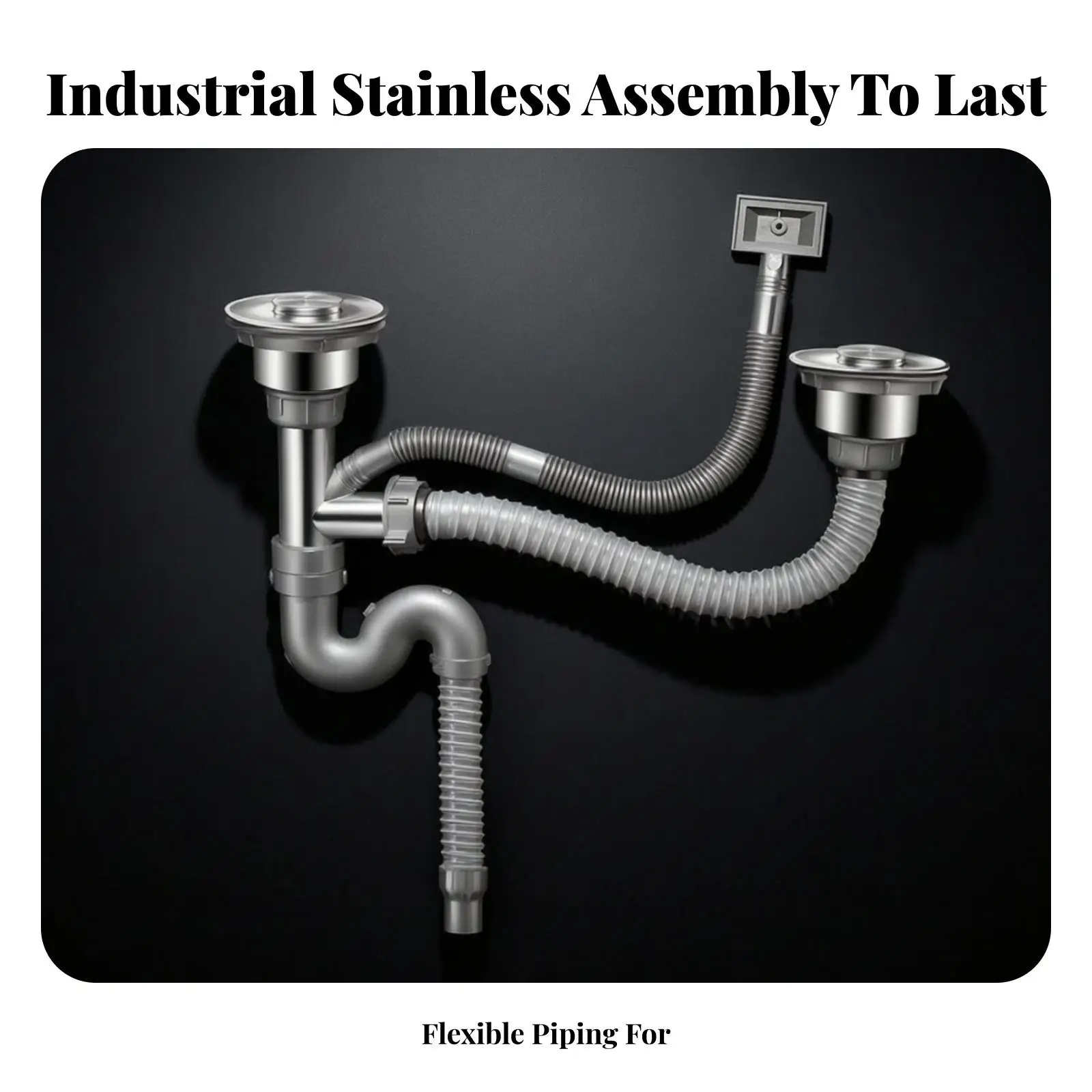 dual-kitchen-tub-drain-kit-flexible-s-bend-pipe-42cm-adjustable-silicone-gasket-for-standard-double-basin-sink