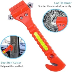 Car Safety Hammer Car Window Breaker Basics Emergency Seat Belt Cutter and Window Hammer Escape Hammer Tools