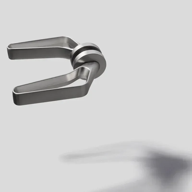 Zinc Alloy Mute Door Lock For Bedroom Washroom Kitchen Anti-theft Interior Door Handle Toilet Furniture Hardware CL-0759