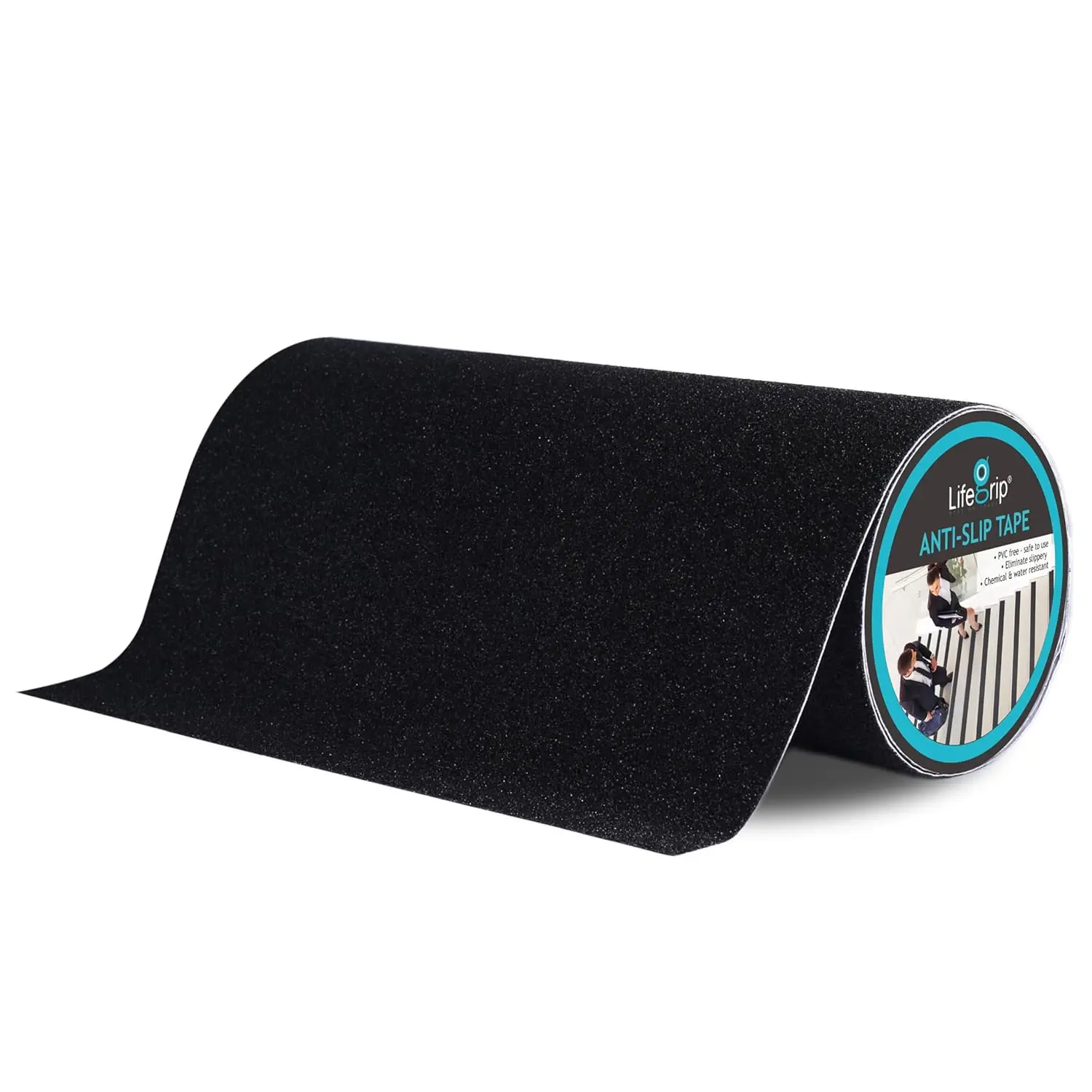 

Противоскользящая лента для ступеней и лестниц, 12 дюймов x 60 футов, для внутреннего и наружного использования - лента с высоким коэффициентом трения