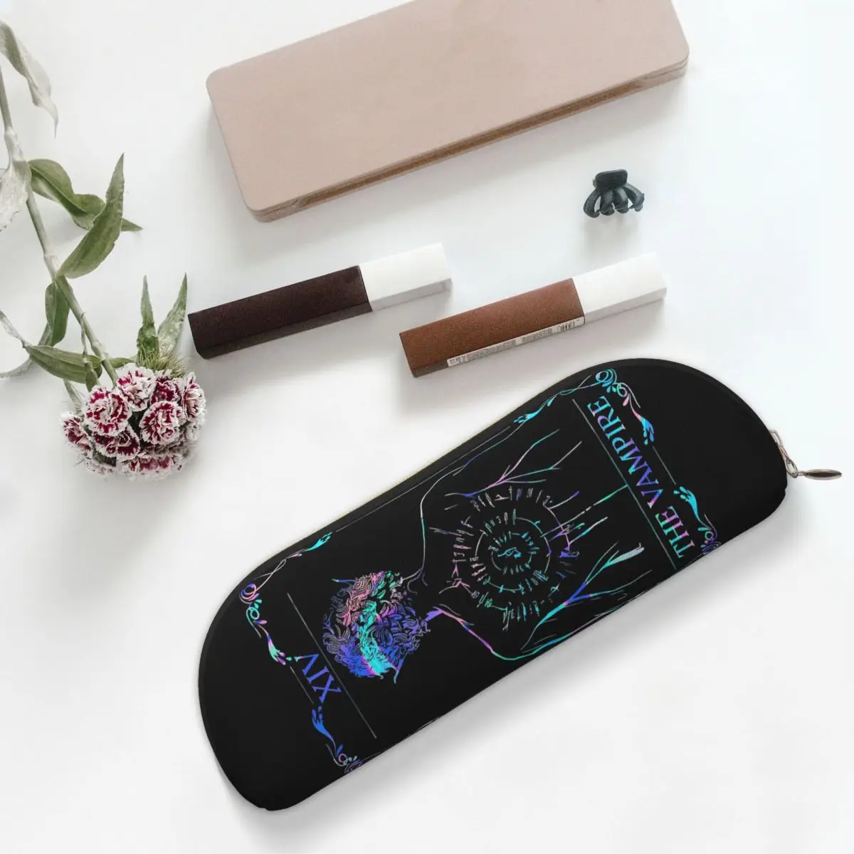 

Astarion Baldurs Gate The Vampire Pencil Cases Pencil Pouch Storage Stationery Supplies Pen Box Pencil Bag for Students School