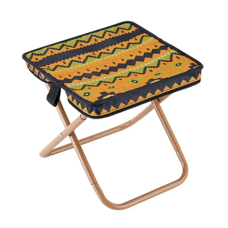 Lightweight Folding Step Stool Multi Purpose Handheld Thickened Footstool Non-Slip Small Benches Kitchen Fishing Stool camping