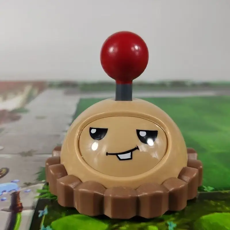 

New potato-based plant fights zombies in shooting game. Role-playing model. Children's toy. Suitable gift for kids.