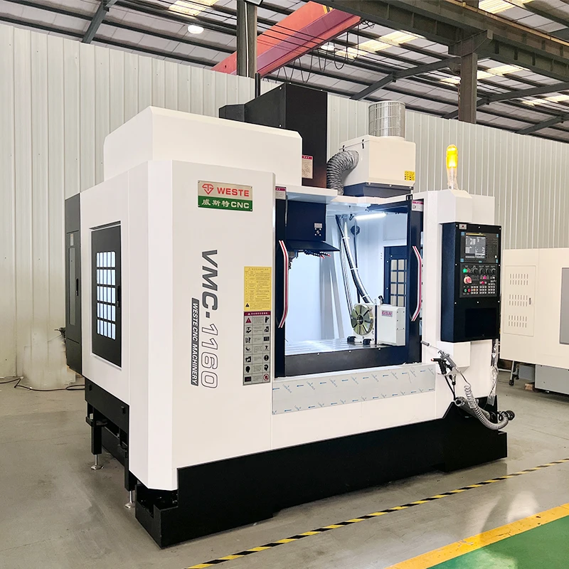 High Productivity Single Spindle 5 Axis CNC VMC1160/VMC1055/VMC1060 Vertical Milg Hining Center New Condition GSK BT40