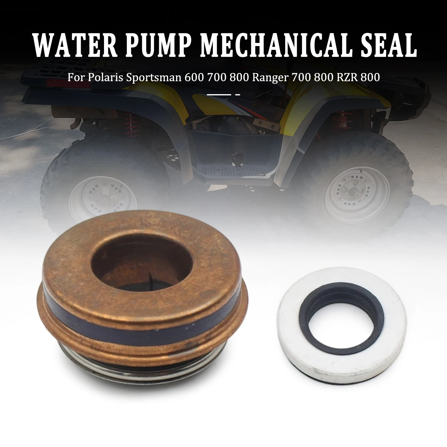 Motorcycle Water Pump Shaft Mechanical Seal Oil Seal For Polaris Ranger 800 XP Crew RGR RZR S Sportsman X2 700 3610075 503006