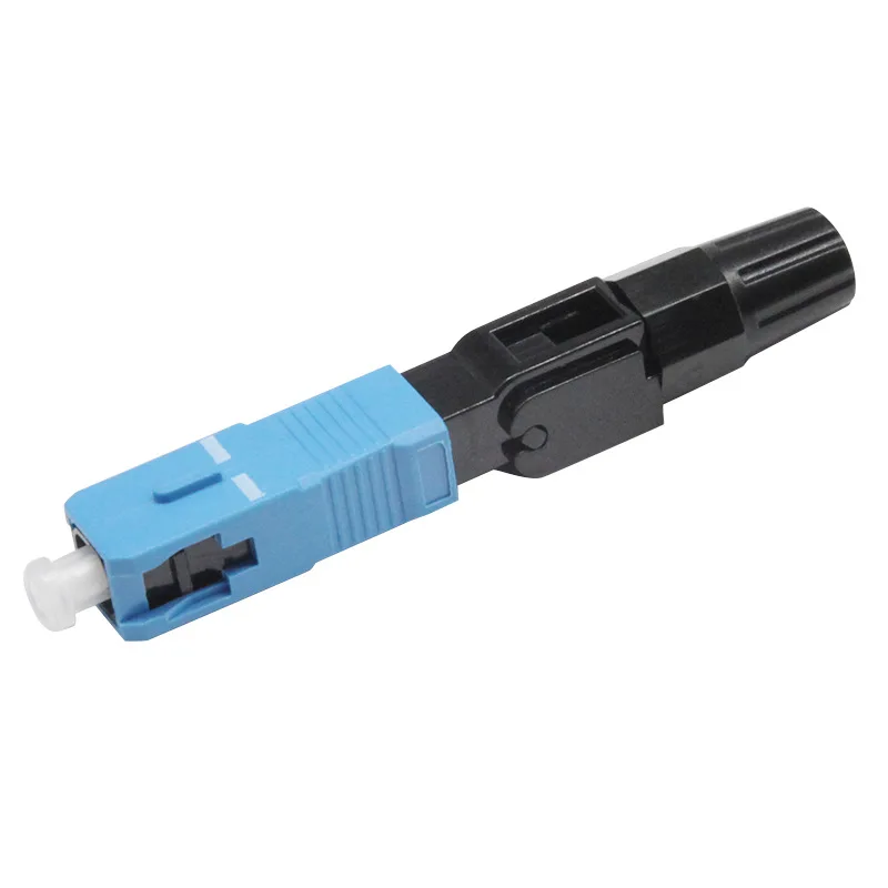 10pcs Lot Quick Field Assembly FTTH Embedded Fiber Optic Fast Connector SC APC SM Fiber Optic SC UPC Cold Connector