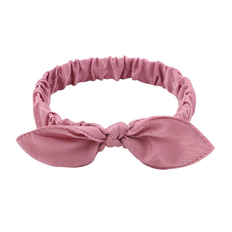 Women Bow Hair Band Kerchief Baby Handband Hair Clasp Cute Nice-looking Colorful Fashion Beautiful Headband Hair Accessories