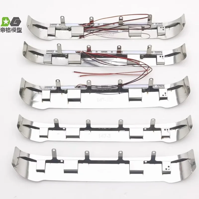 RC 1/14 LED-Simulations-Metall-Sonnenschutzlicht für Tamiya Hydraulikbagger, Lader, Muldenkipper, für VOLVO Anhänger-Kipper DIY-Teile – Detail 5