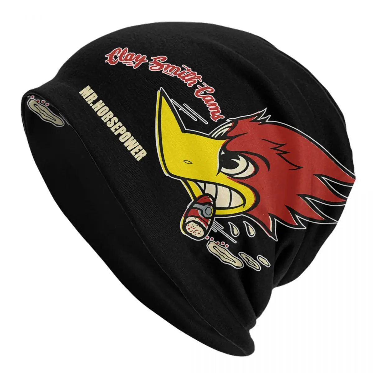 Clay Smith Cams Caps Racing Car Cool Men Women Outdoor Skullies Beanies Hats Spring Warm Dual-use Bonnet