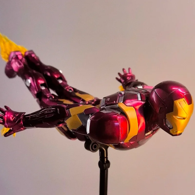 FondJoy Iron Man MK46 Handheld Marvel Assembled Model Toy Computer Desktop Ornament boys new Gifts for Boys New Product in Stock
