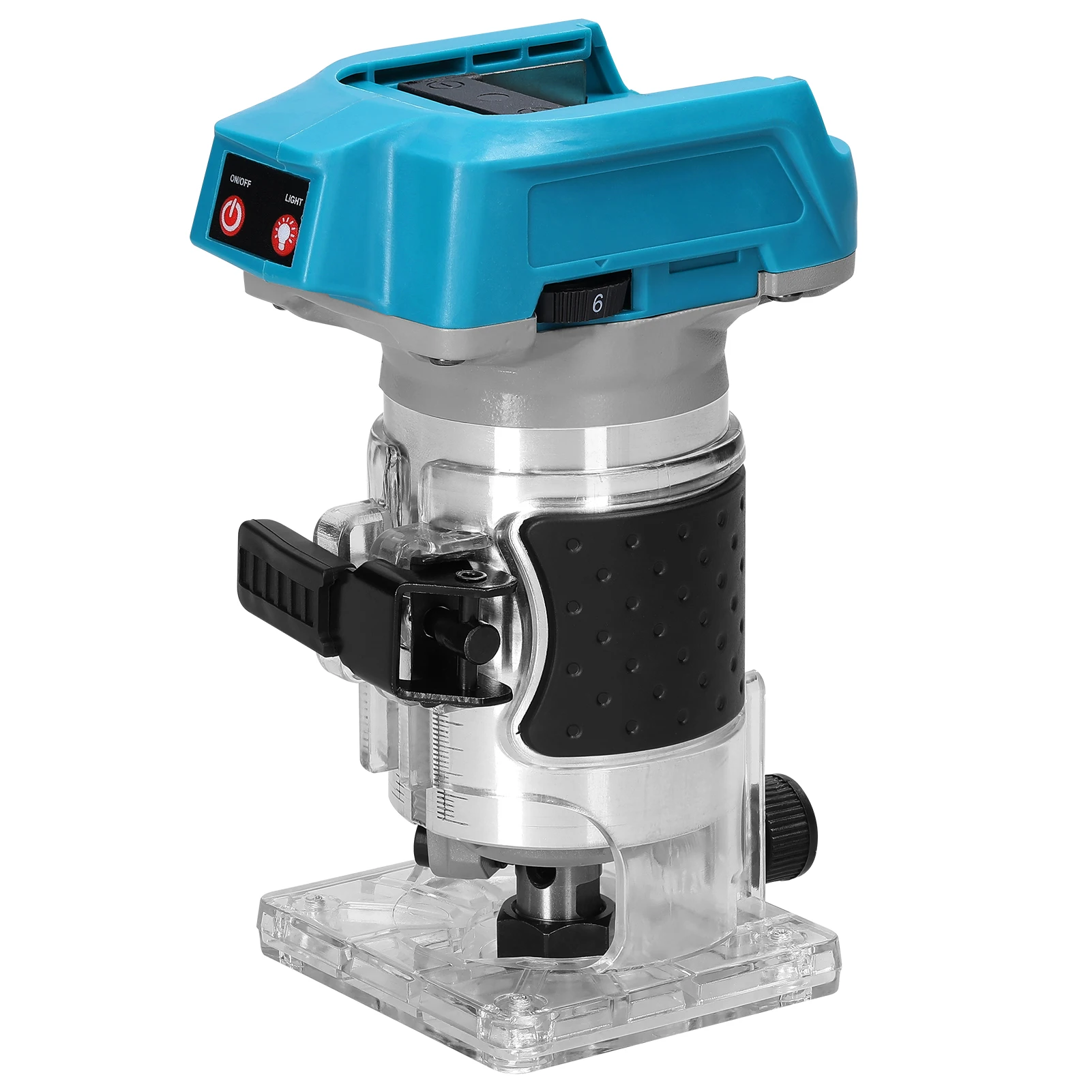 18000rpm Electric Trimming Milling Engraving Slotting Machine Speed Adjustable Brushless Wood Router Multifunctional Woodworking