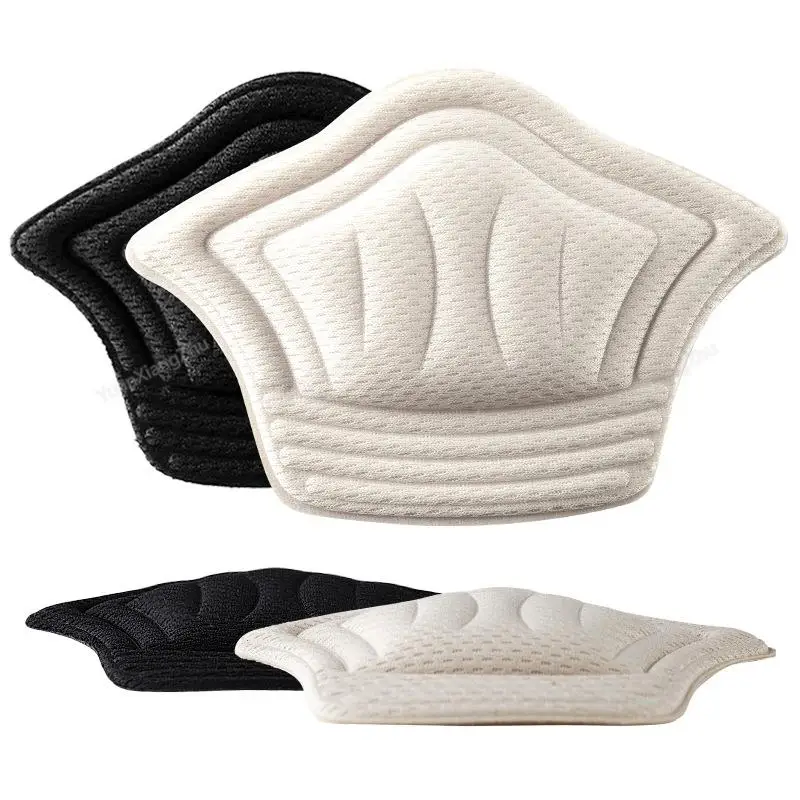 5D Comfort Heel Sticker Shoe Pads Sneaker Men Woman Insoles Anti-wear Feet Heel Protectors Adjust Size Cushion Care Inserts