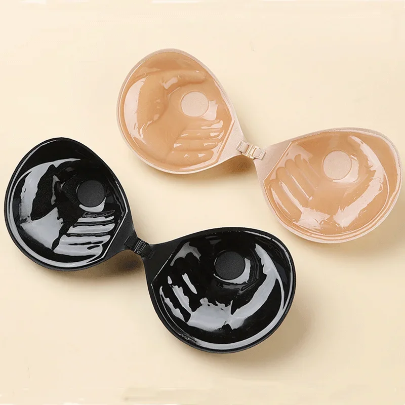 2/1pcs Summer Women Chest Stickers Lift Up Nude Bra Self Adhesive Bra Invisible Cover Bra Silicone Pad Sexy Strapless Breast