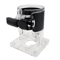 Electric Trimmer Router Base Quick Fixation Trimming Milling Machine Accessorie Compact Wood Router Base Cover Case