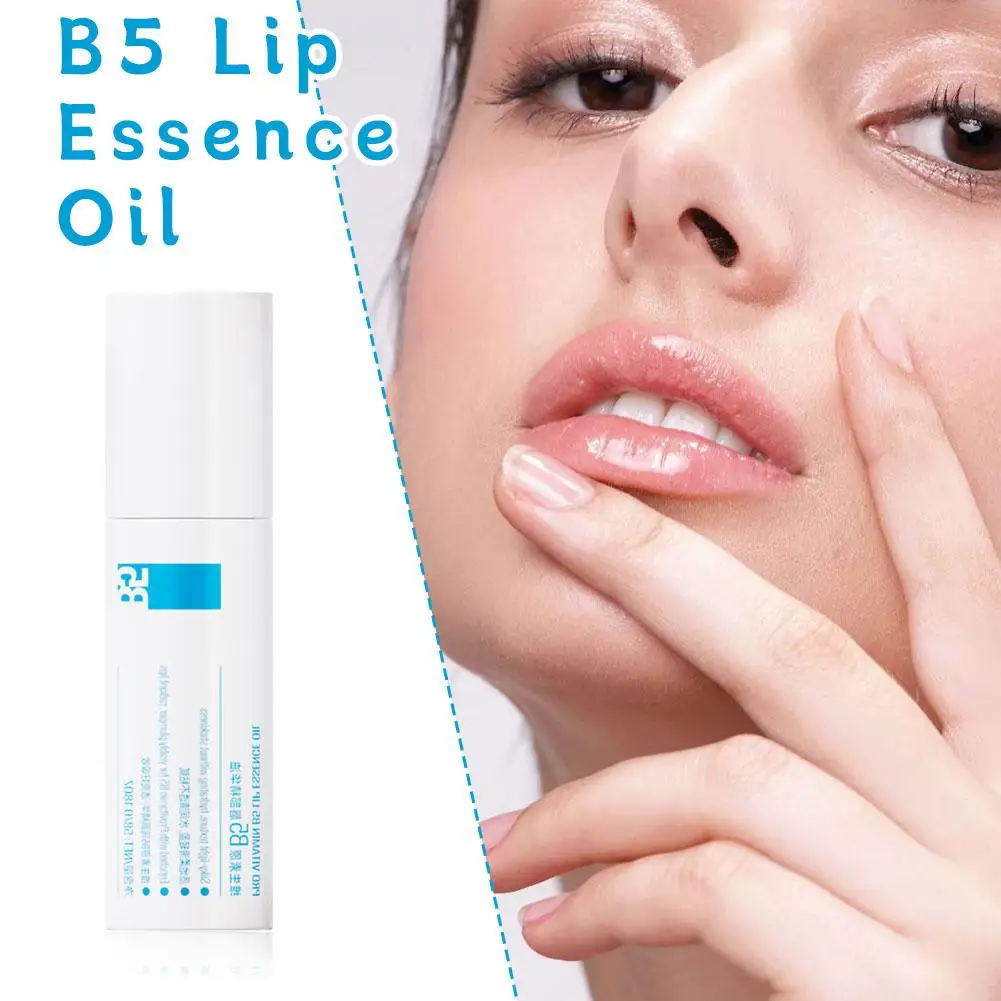 Pêche JO + provitamine B5 huile pour les lèvres 5g Essence hydratante pour les lèvres liquide de beauté brillant pour les lèvres sèches soin hydratant nourrissant