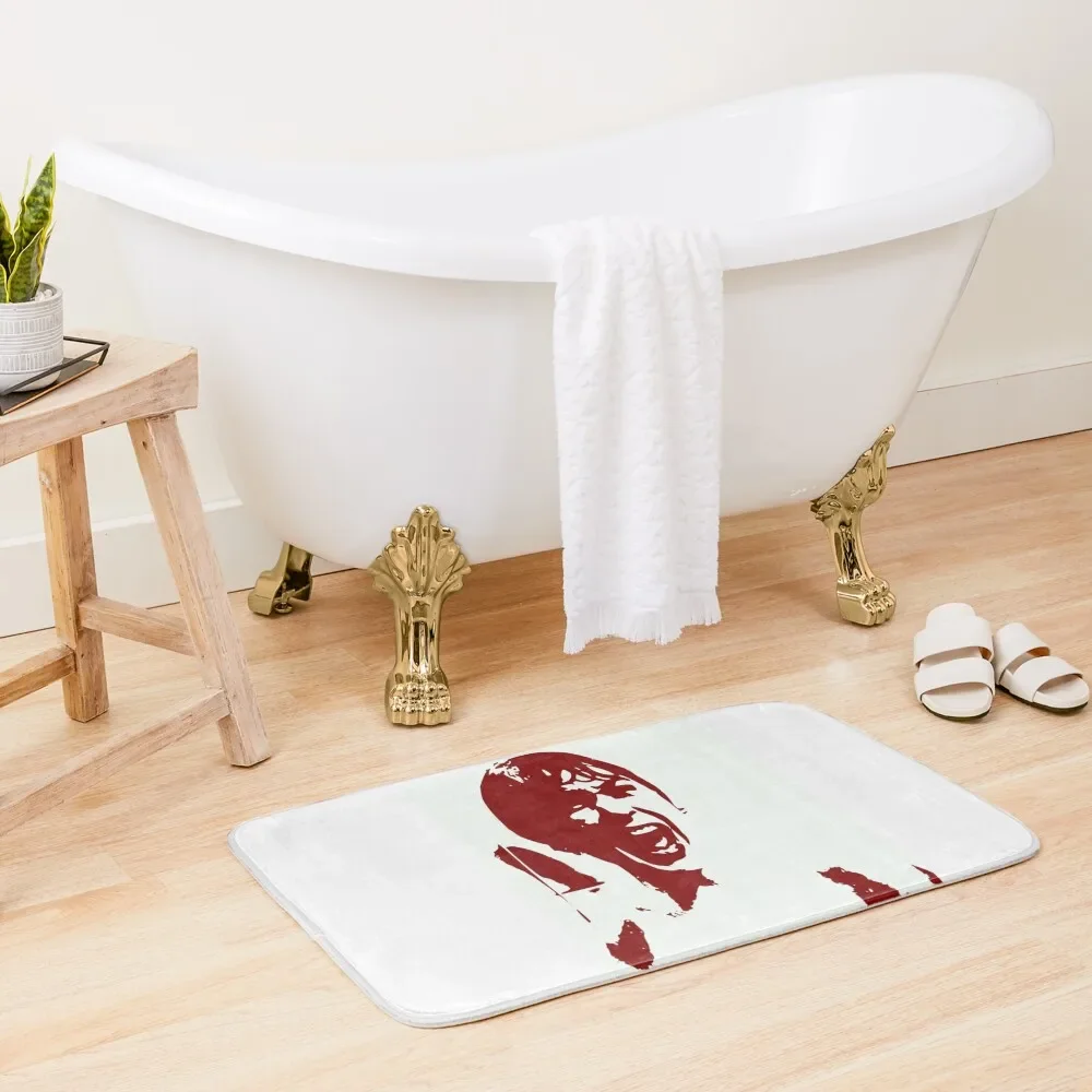PSYCHO Bath Mat Anti-Slip Bathtub Entrance Carpet Water Absorbent Anti Slip Bath Stickers Mat