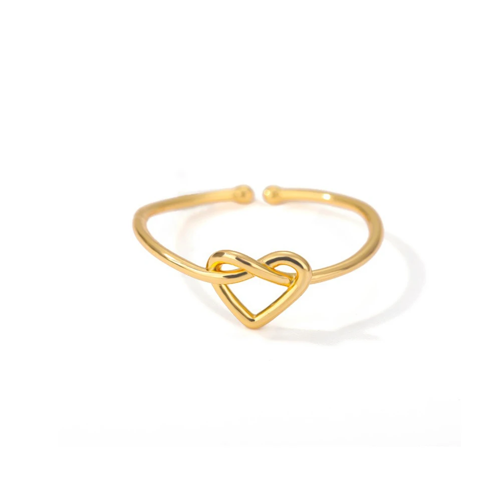 Mini Zircon Flower Rings for Women Gold Color Geometric U-Shape Ring Fashion Jewelry Gifts for All Occasions