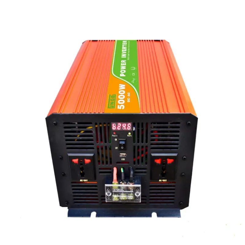 

5000W Solar Hybrid Inverter Converter For Lithium Battery (24vdc To 120vac)