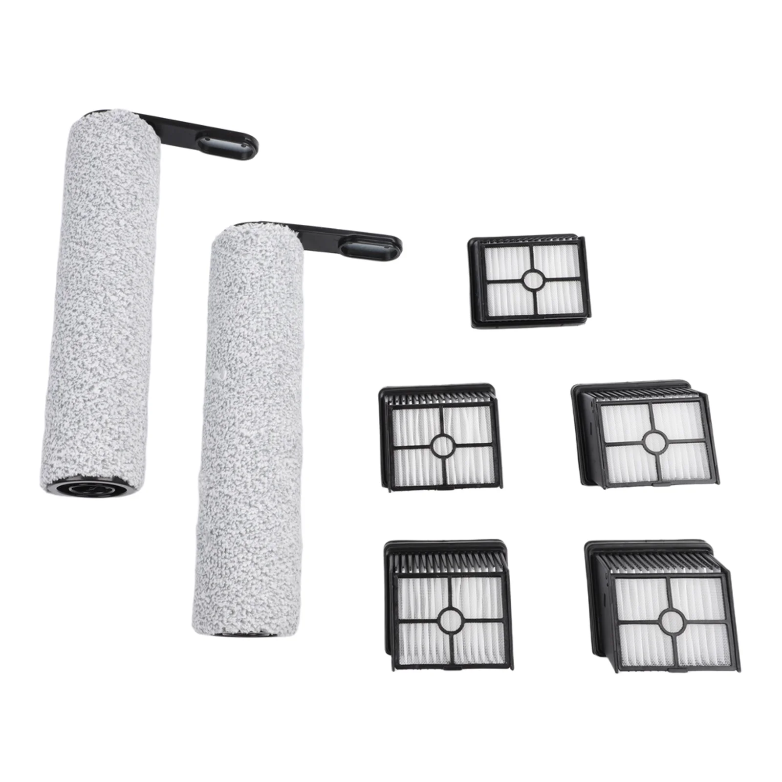 Roller Brush Assembly with Replaceable HEPA Filters for Lubluelu BVC T8A Wet Dry Vacuum Cleaner to Maintain Consistent Air