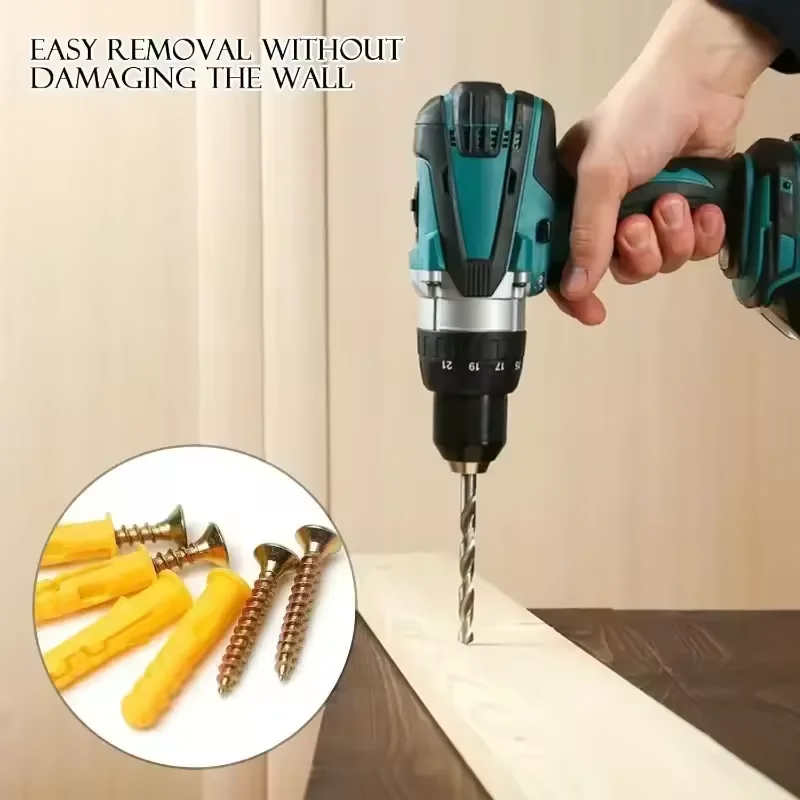 88 قطعة المراسي ومسامير الحوائط الجافة مجموعة متنوعة M6/8/10 مسامير برأس مسطح مطلية بالزنك لأعمال النجارة وأنابيب التوسعة