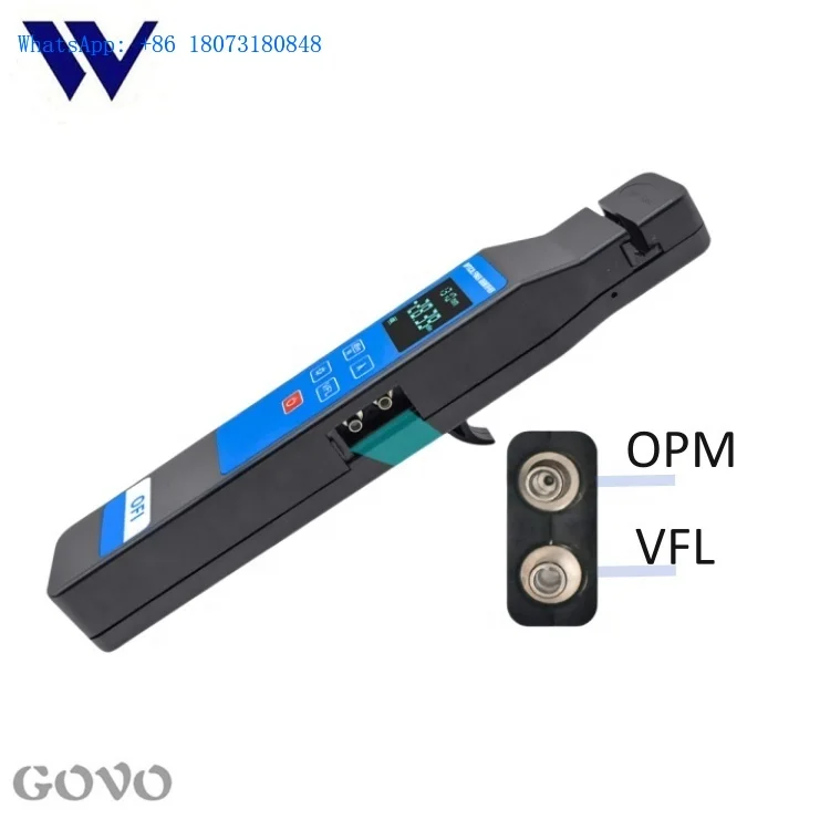 GOVO Fiber Detector GW3308 3 IN 1 Optical Fiber Identifier with Optic Power Meter VFL Fiber Finder