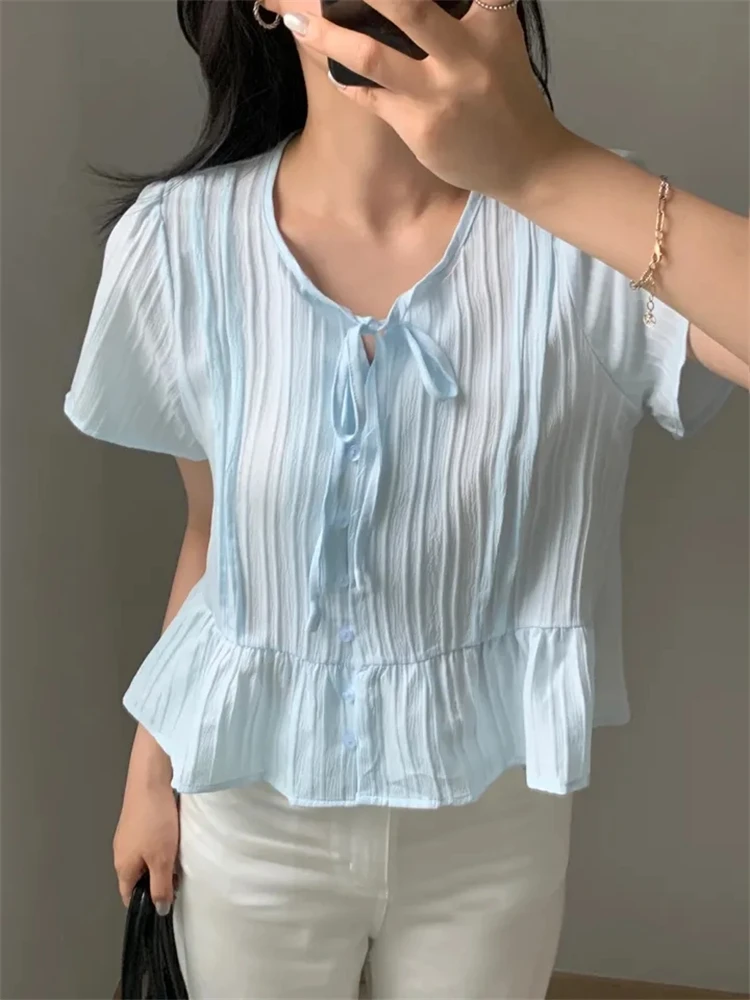 

Summer Women Blouse Spring Shirt Female Woman Blouse Maxi Blusas Chiffon Casual Elegant Vintage Long Sleeve Oversize Loose White