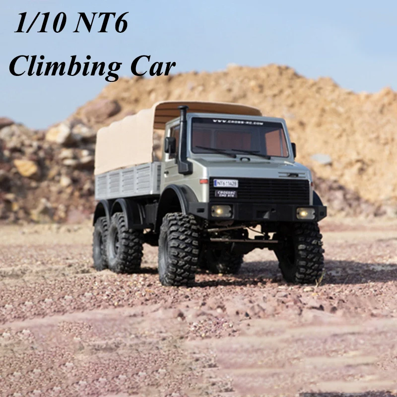 

1/10 NT6 Climbing Car Differential Dual Speed Hardcore Off-Road Truck RC Rock Crawler Model Car for Adult