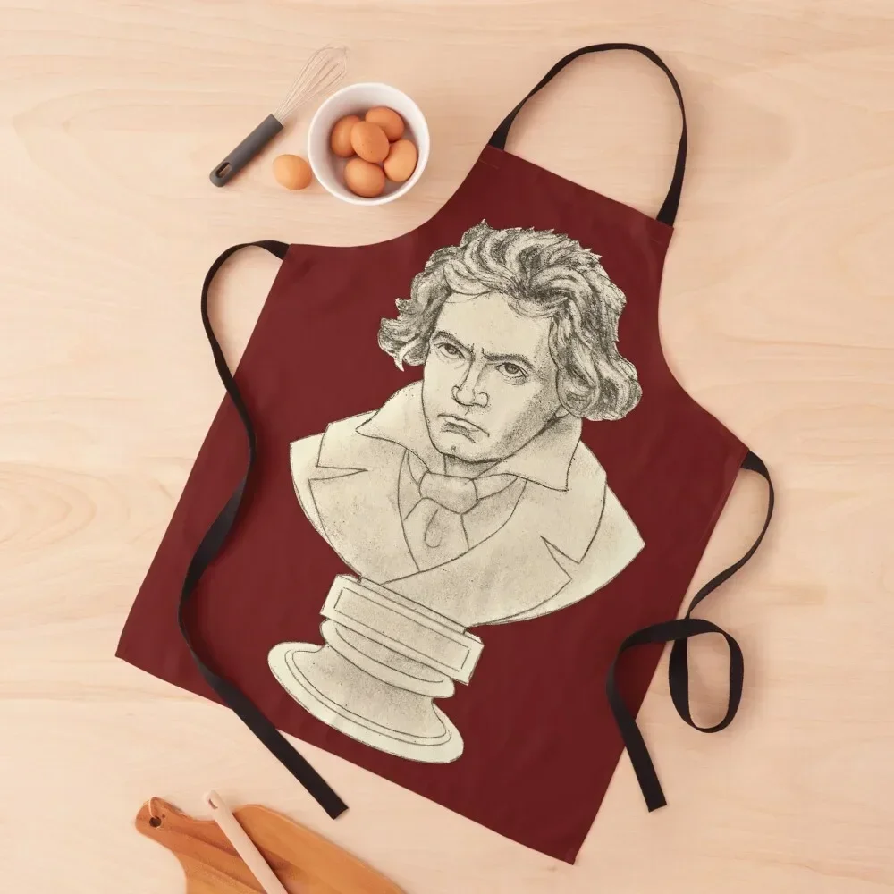 

Beethoven Apron Women Kitchen'S Restaurant Apron