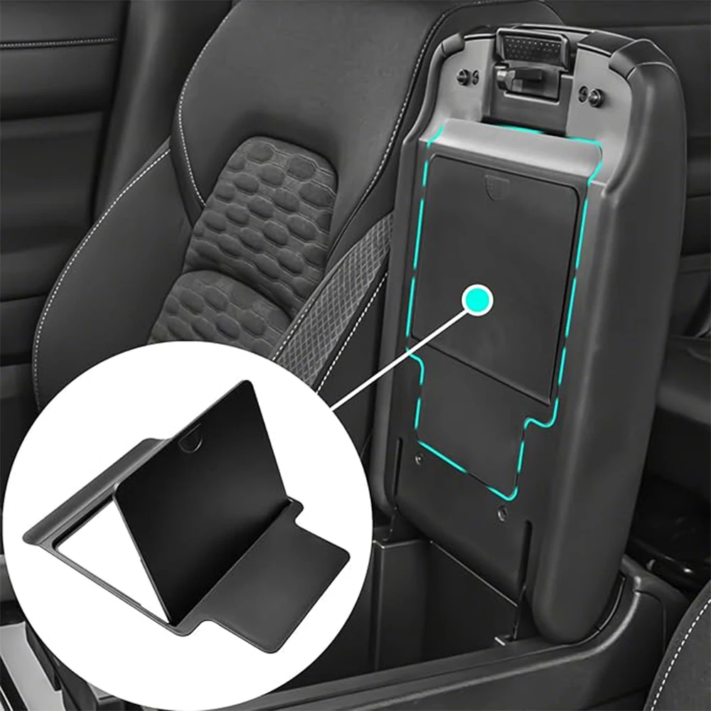 

One-Touch Hidden Storage Center Console Armrest Organizer Hidden Compartment For Nissan Pathfinder 2022 2023 2024 Accessories