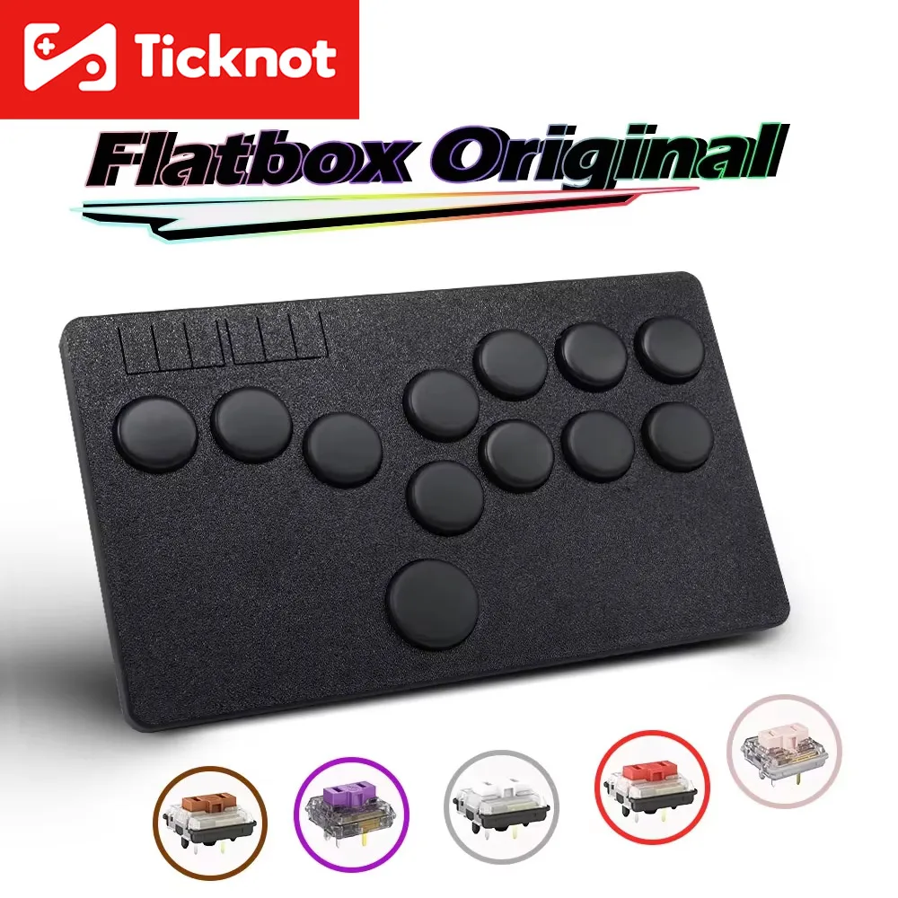 アーケードスティックコントローラー,PC,pico,ミニスタイル,ホットスワップ,kailh,hitbox,ps4,ps3スイッチ用