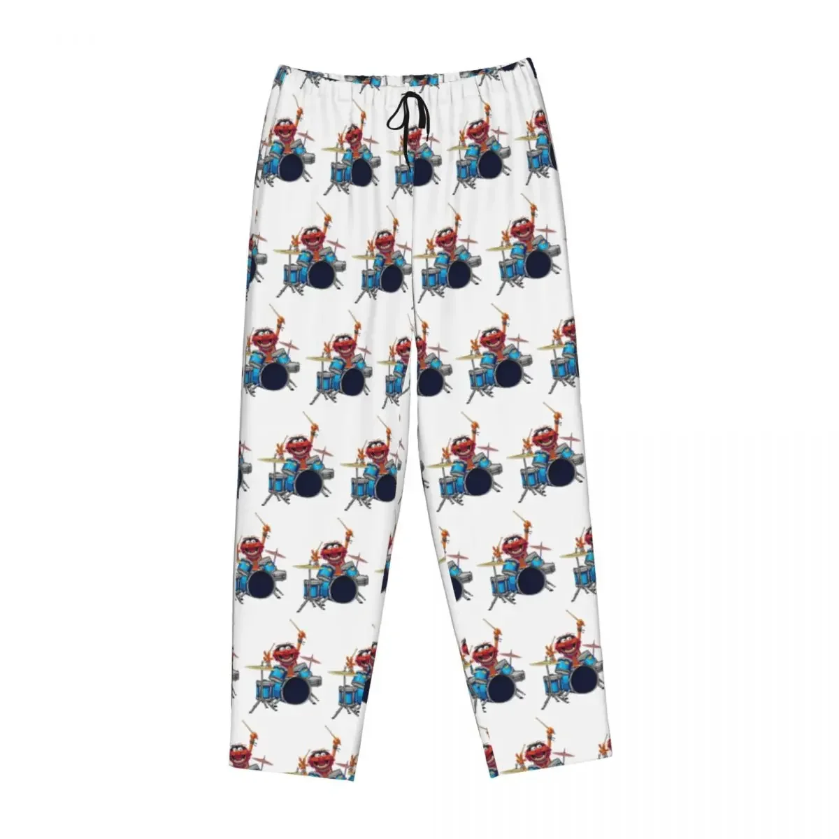 

Custom Animal Drummer The Muppets Show Women Pajama Pants Lounge Sleep Sleepwear Bottoms with Pockets
