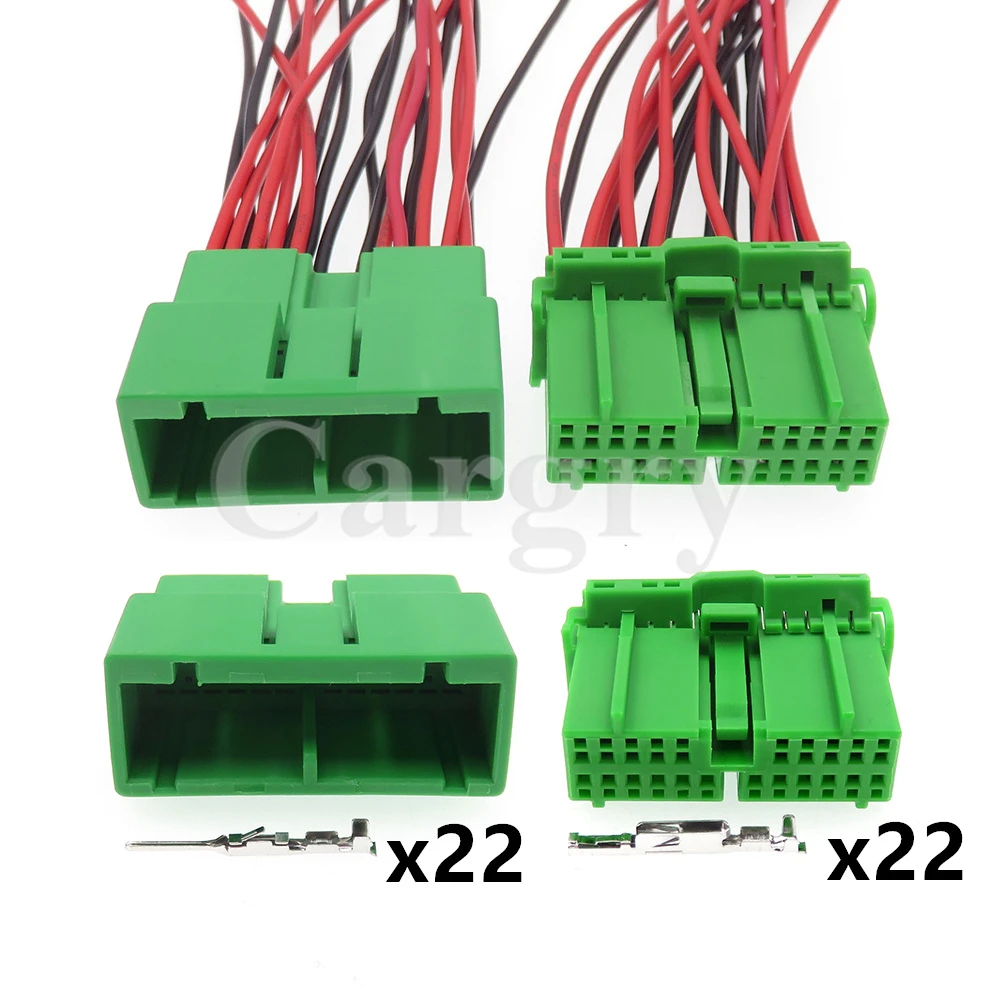 1 Set 22P IL-AG5-22S-D3C1 IL-AG5-22P-D3C1 Auto Starter Instrument Electric Plug Car Plastic Housing Unsealed Socket For Honda